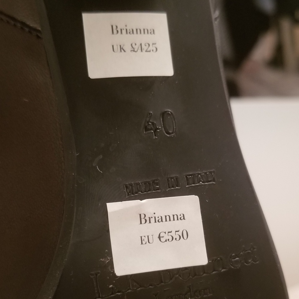 L.K. Bennett Brianna Knee Boot US Size 10 - Picture 8 of 8